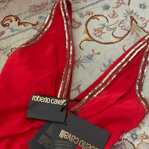 New Roberto Cavalli Gown